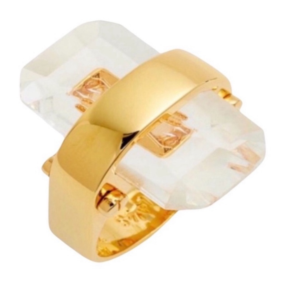 Final sale LELE  sadoughi gold sandbar Ring